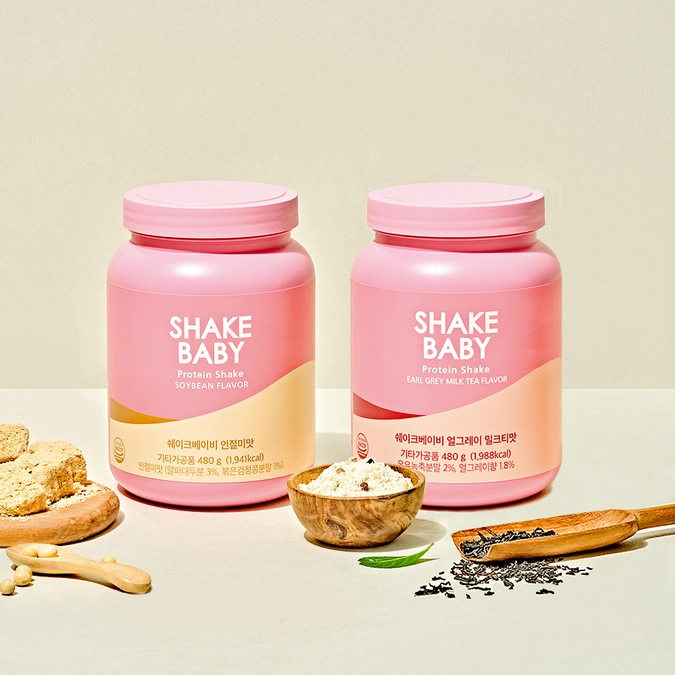 Shake Baby Protein Powder Season 2 (480g, 2 Flavors)